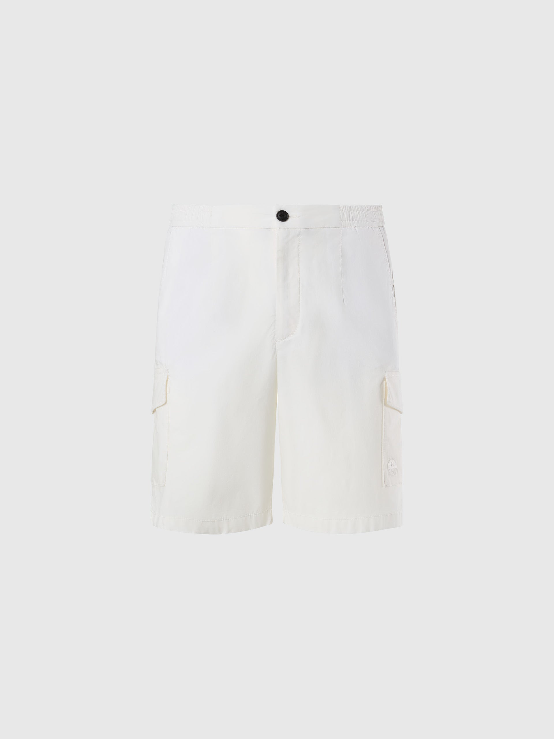 hover | Marshmallow | elastic-wasit-cargo-short-trouser-074779