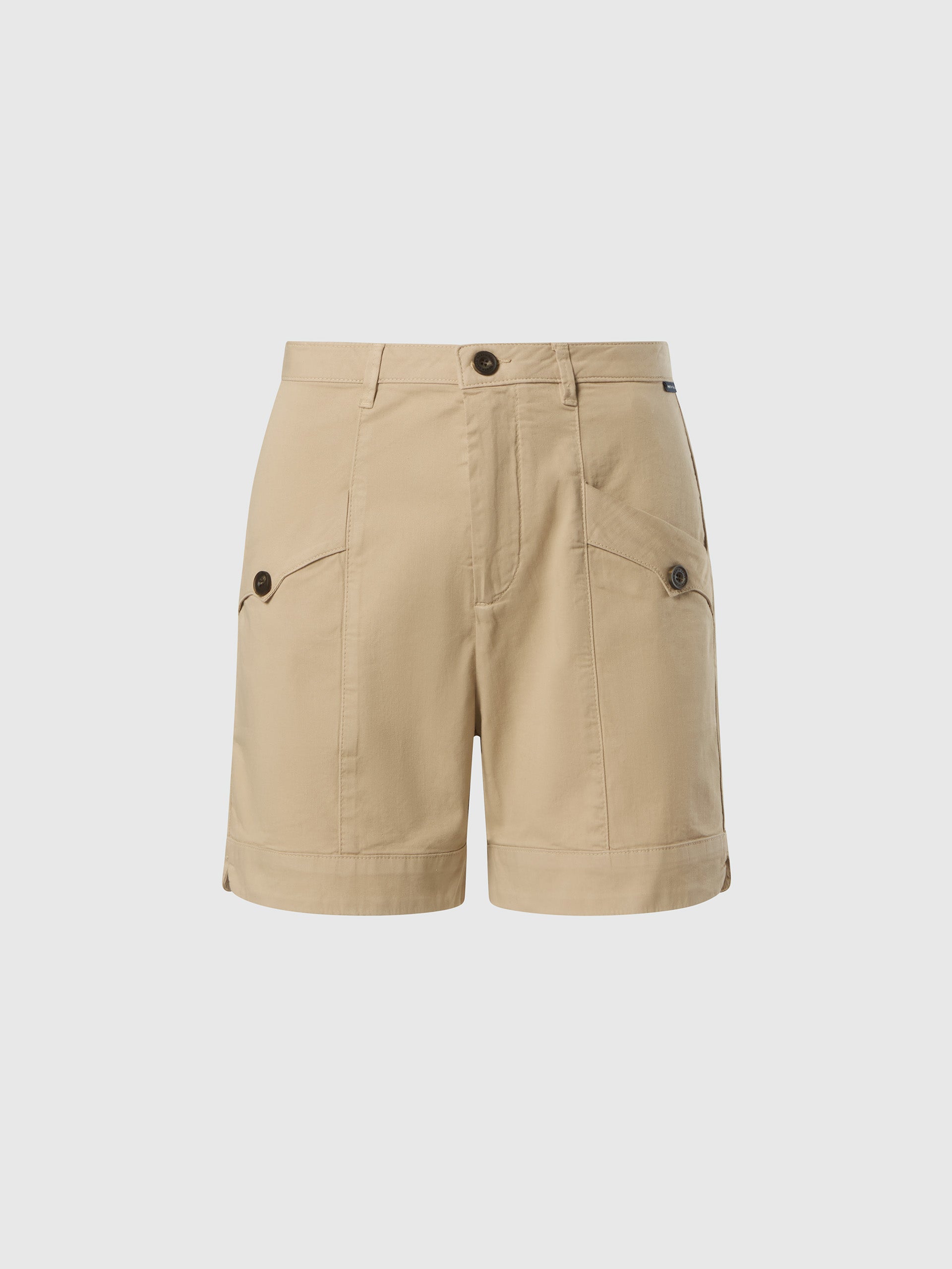 hover | Light stone | cargo-short-trousers-074793