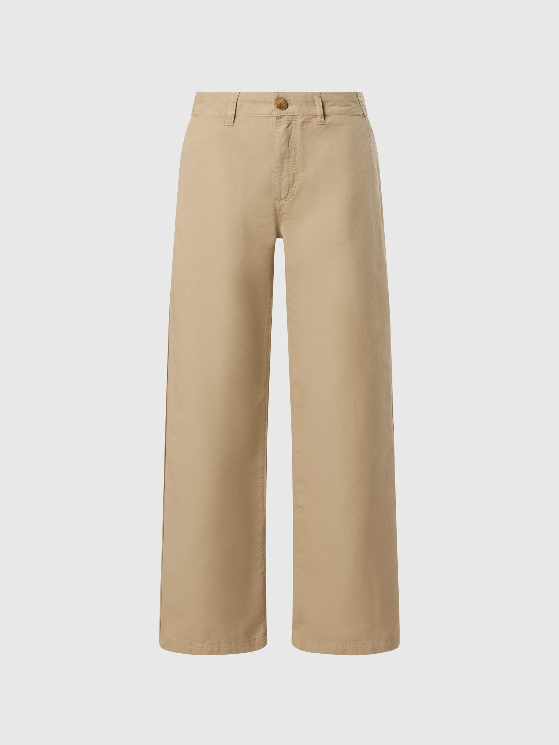 hover | Light stone | broken-twill-regular-long-trousers-074807