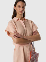 2 | Coral haze | long-dress-short-sleeve-090106