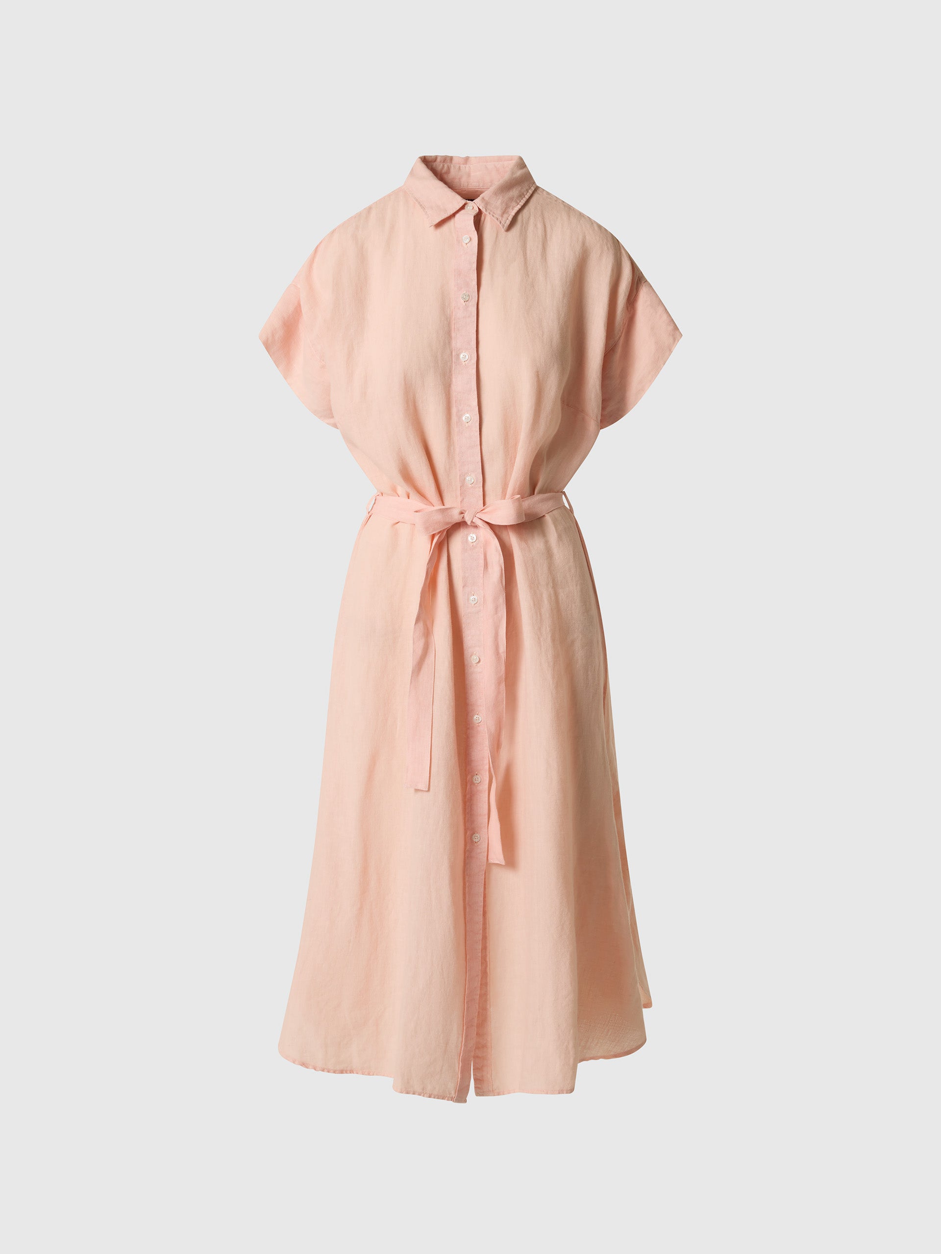 hover | Coral haze | long-dress-short-sleeve-090106