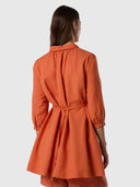 4 | Mecca orange | dress-long-sleeve-090111