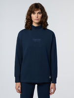 1 | Navy blue | hight-neck-sweatshirt-091161