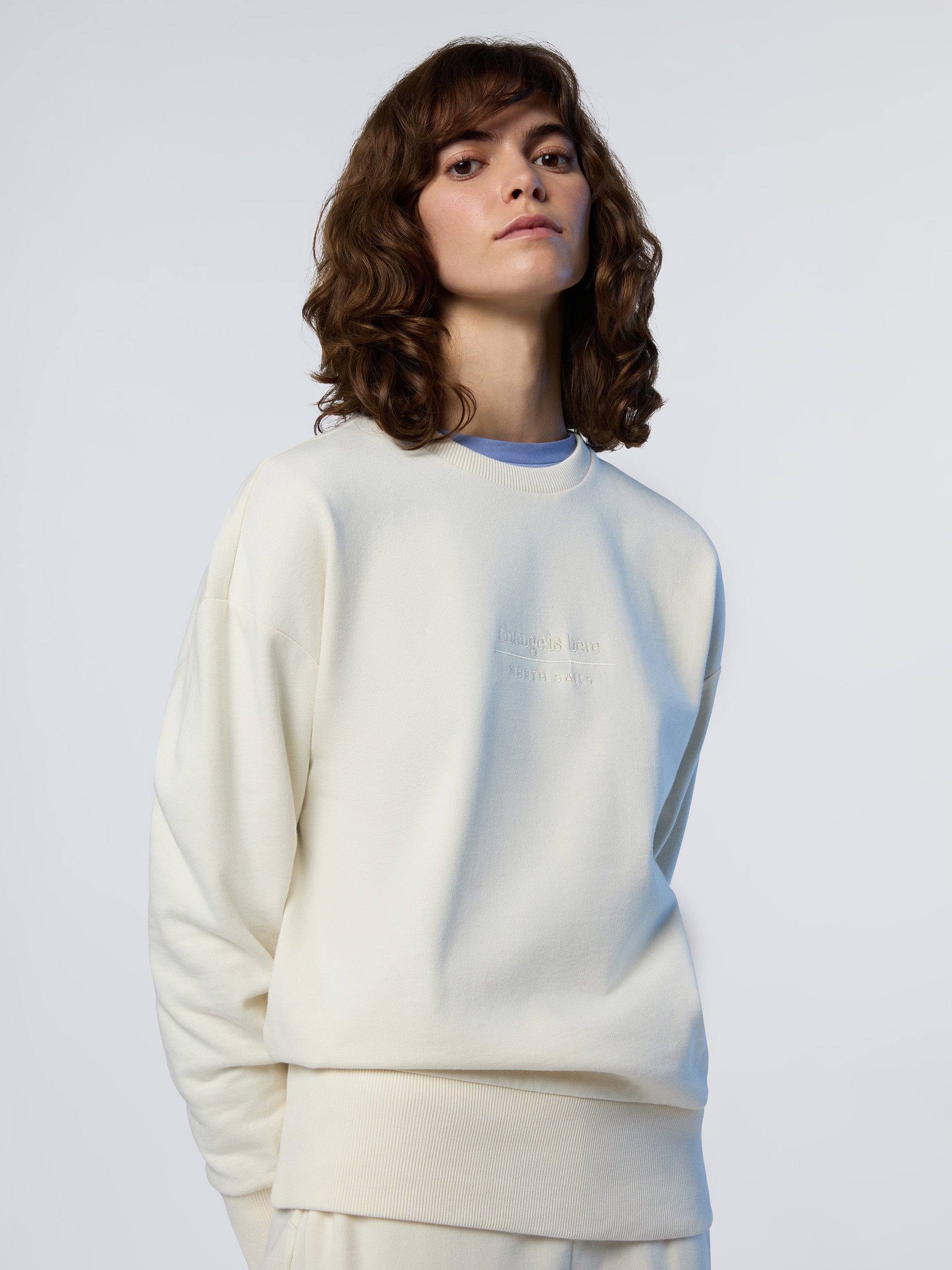 Crew-neck slogan sweatshirt | North Sails