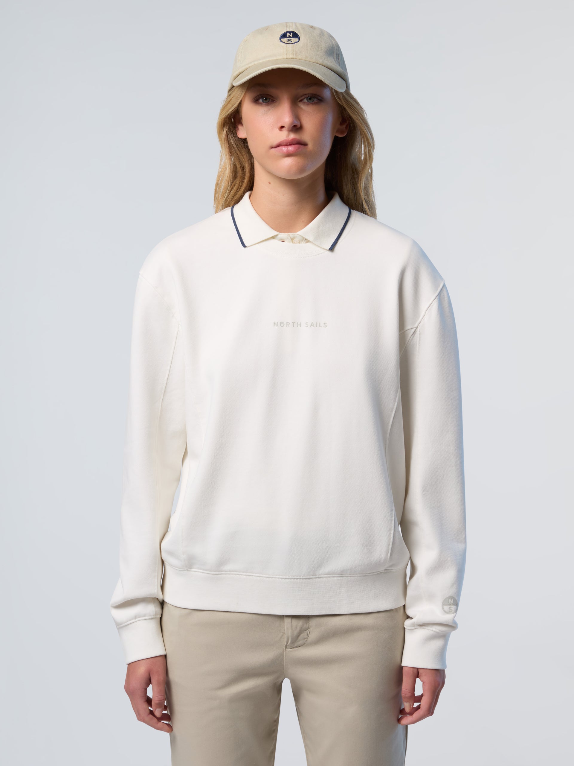 1 | Marshmallow | crewneck-sweatshirt-wgraphic-091176