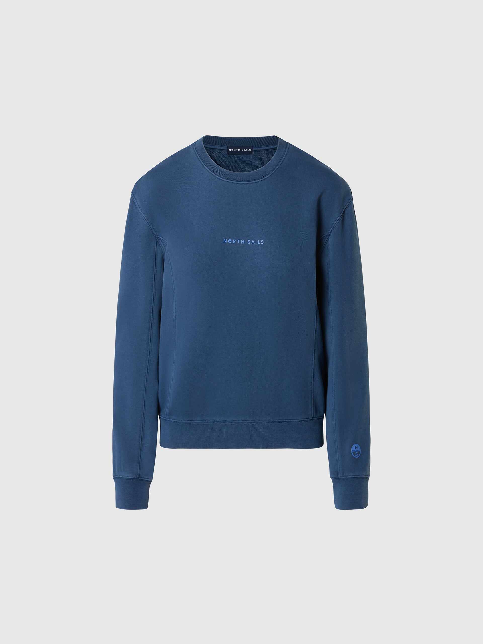 hover | Dark denim | crewneck-sweatshirt-wgraphic-091176