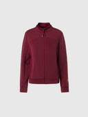hover | Deep red | full-zip-sweater-wlogo-091192