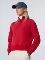 2 | Scarlet | half-zip-sweater-wlogo-091197