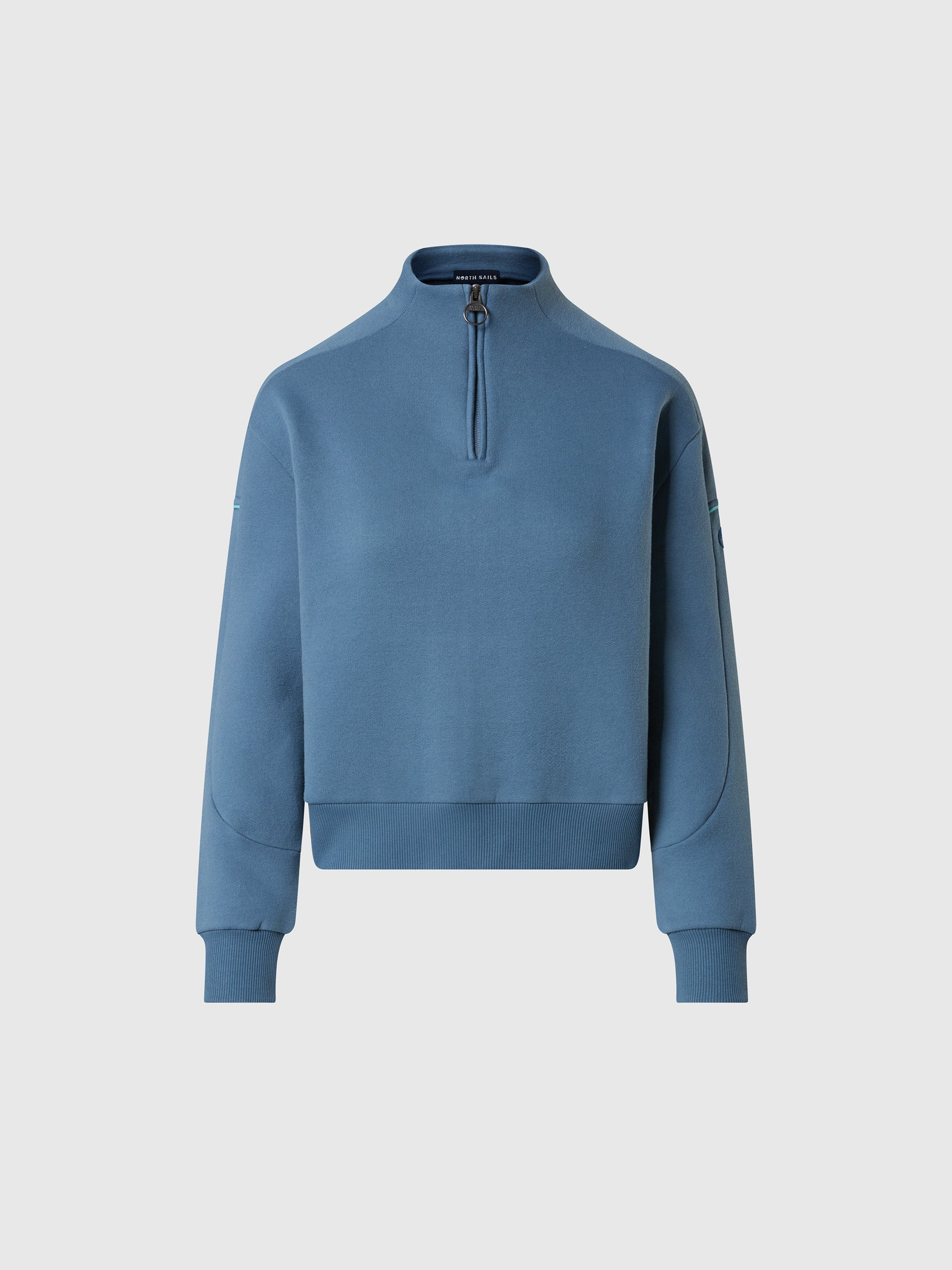 hover | Bluefin | half-zip-sweater-wlogo-091197