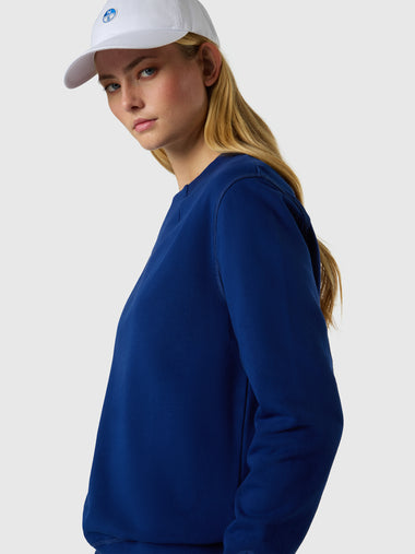 Felpa con cappuccio con grafica lettera manica raglan con coulisse zip