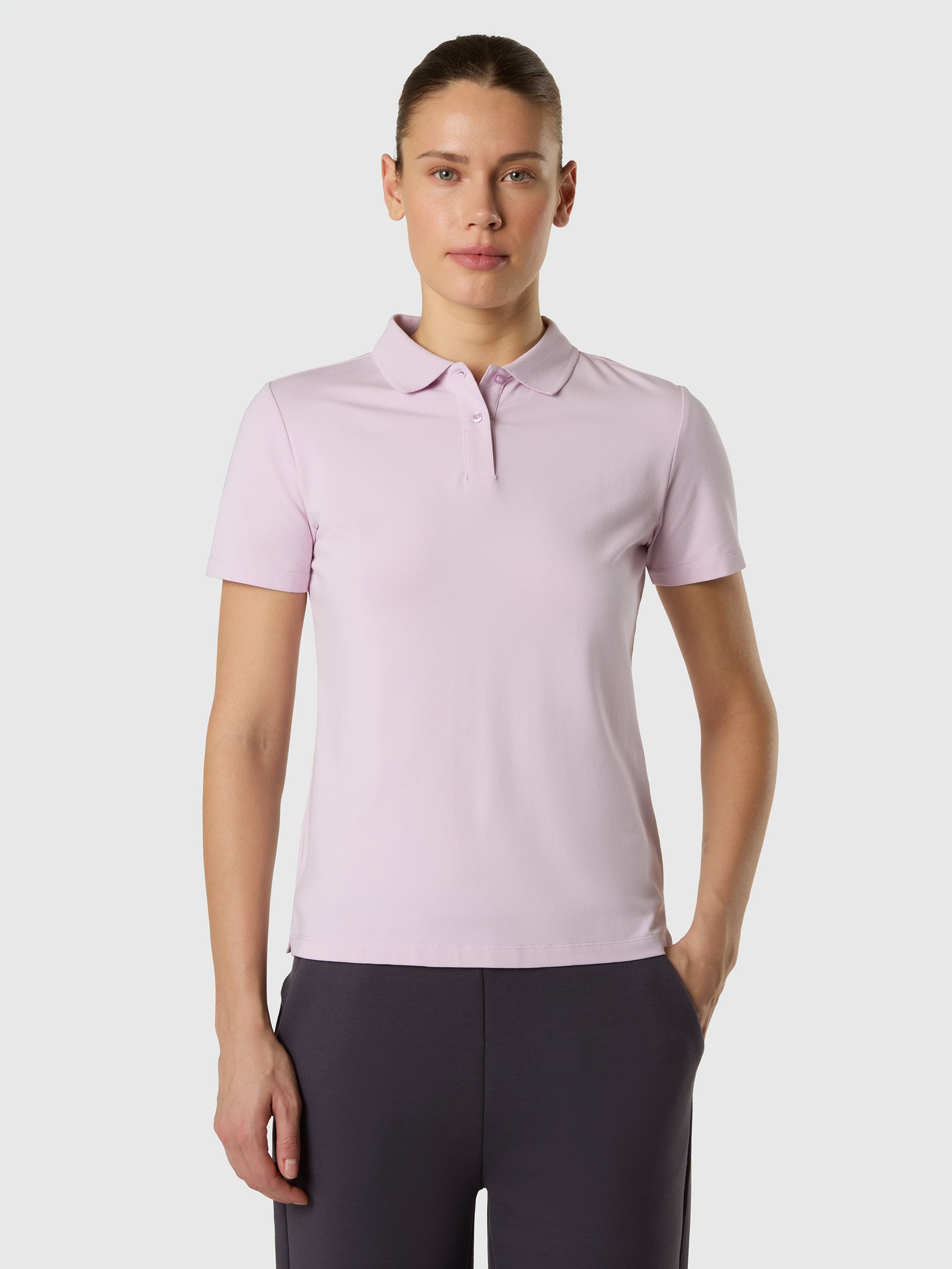 1 | Pale orchid | polo-shorth-sleeve-092309