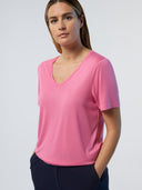 2 | Chateau rose | t-shirt-short-sleeve-wlogo-093370