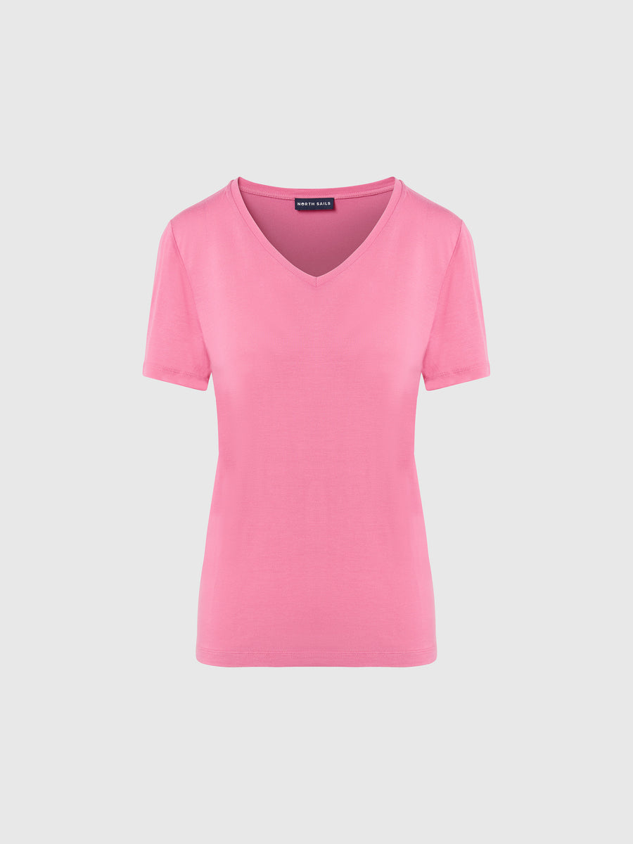 hover | Chateau rose | t-shirt-short-sleeve-wlogo-093370