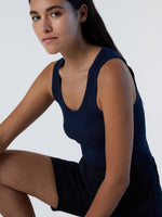 2 | Navy blue | sleeveless-t-shirt-093371