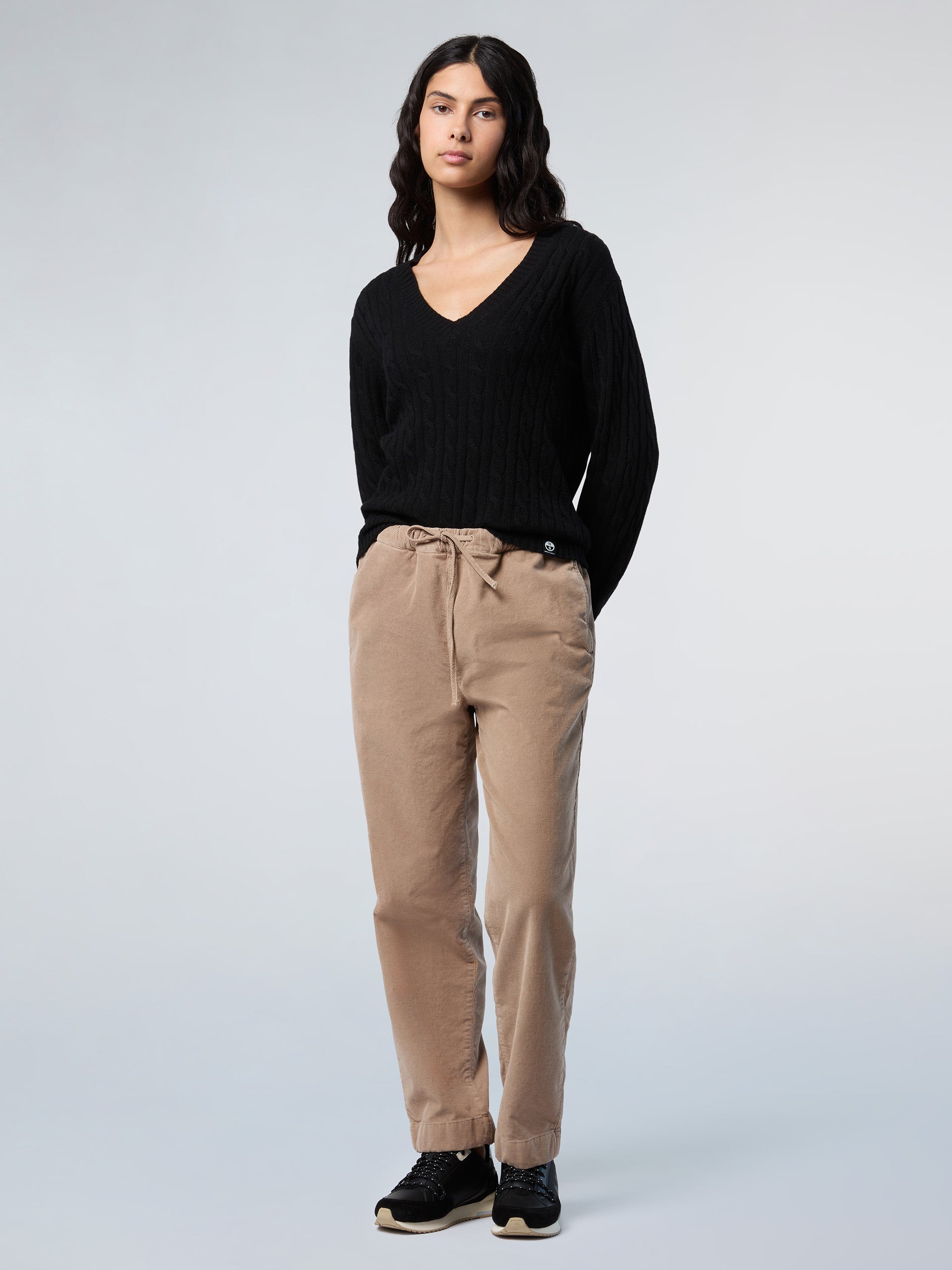 5 | Black | v-neck-7gg-knitwear-095491