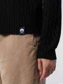 6 | Black | v-neck-7gg-knitwear-095491