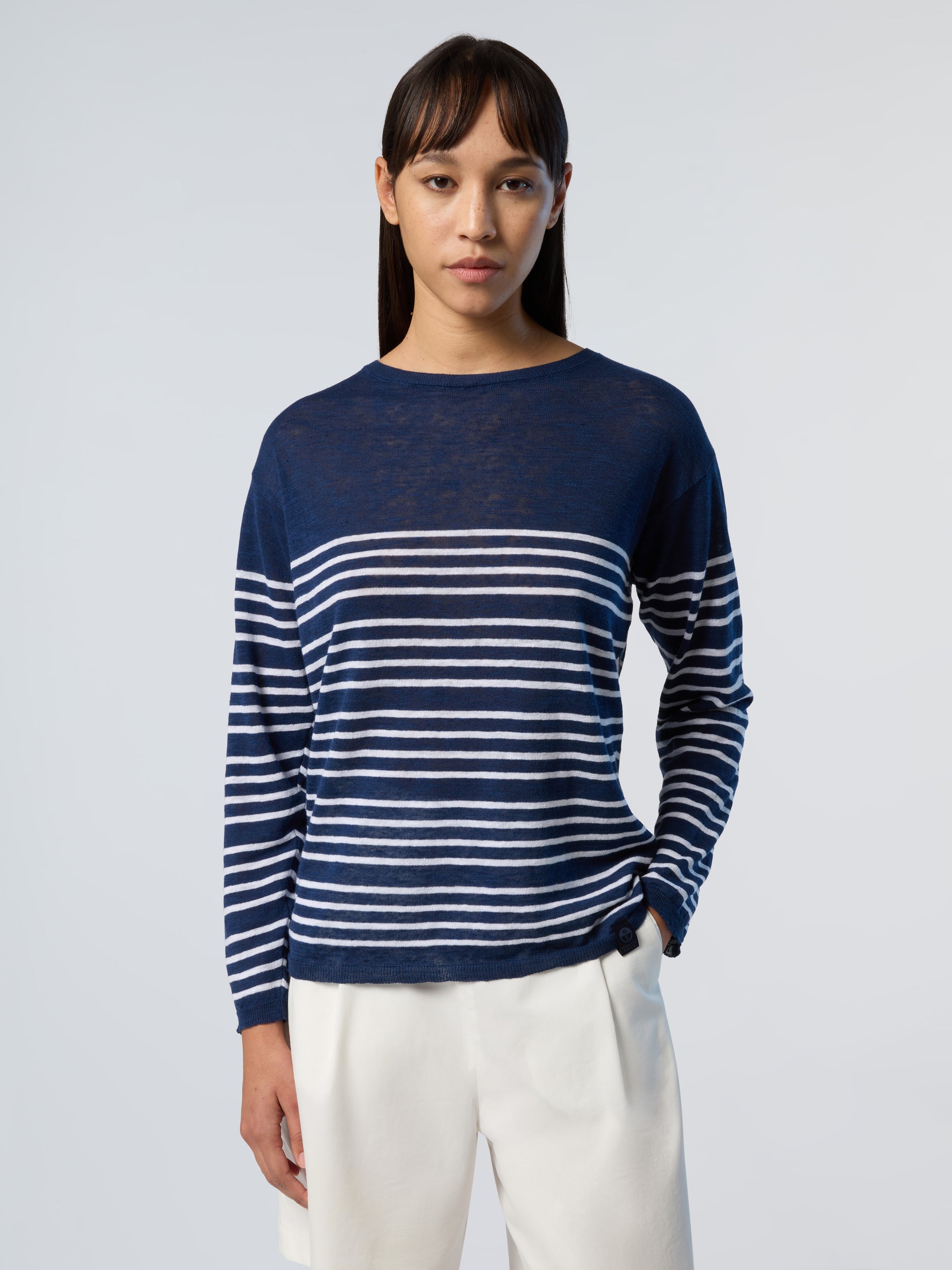 2 | Navy blue | crewneck-14gg-knitwear-095502