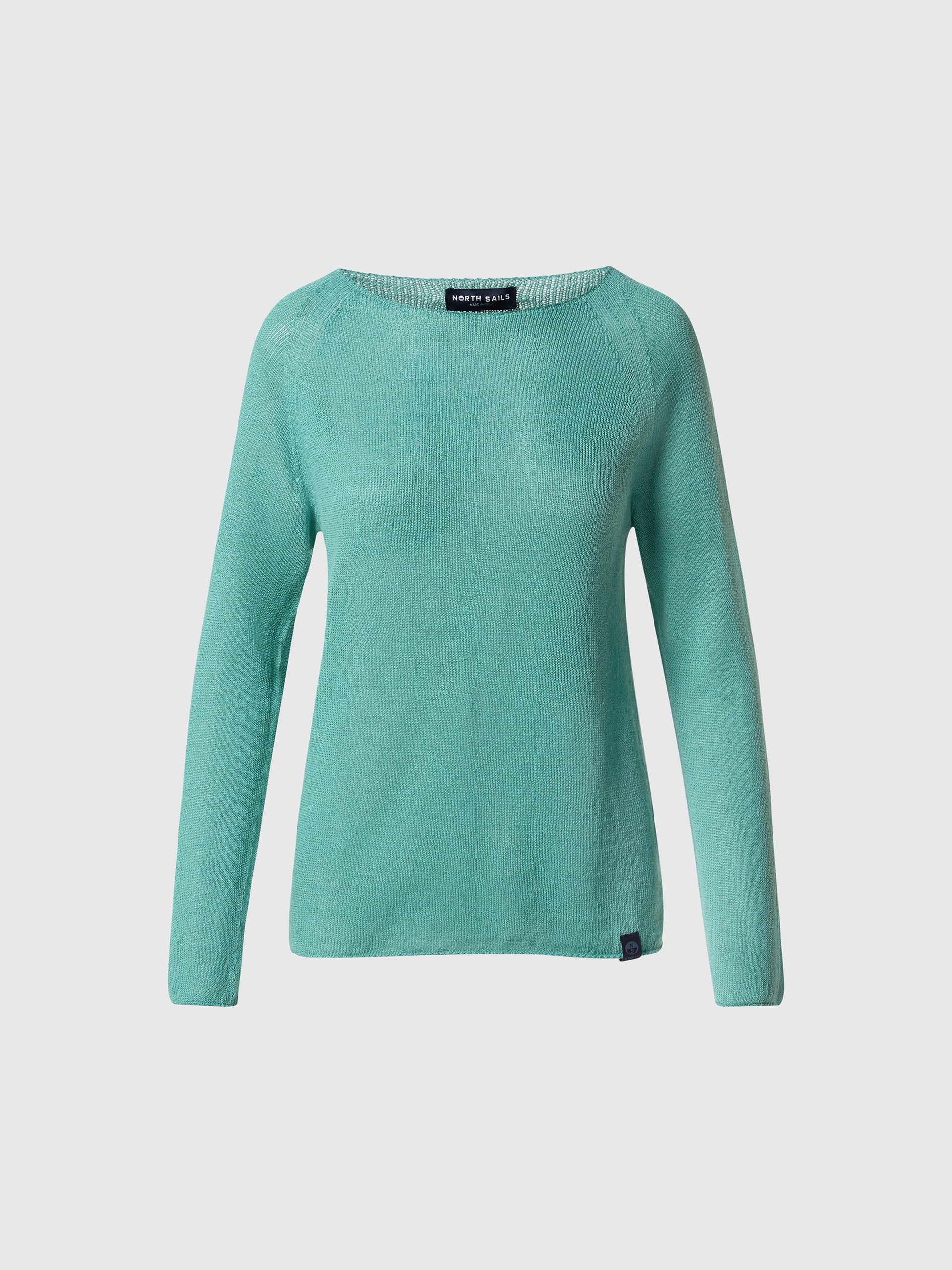 hover | Malachite green | seamless-boat-neck-7gg-knitwear-095503