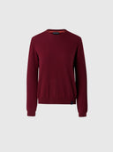 hover | Deep red | crewneck-12gg-knitwear-095510