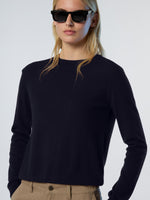 2 | Navy blue | crewneck-12gg-knitwear-095510