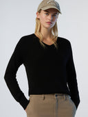 2 | Black | v-neck-7gg-knitwear-095511