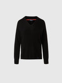 hover | Black | v-neck-7gg-knitwear-095511