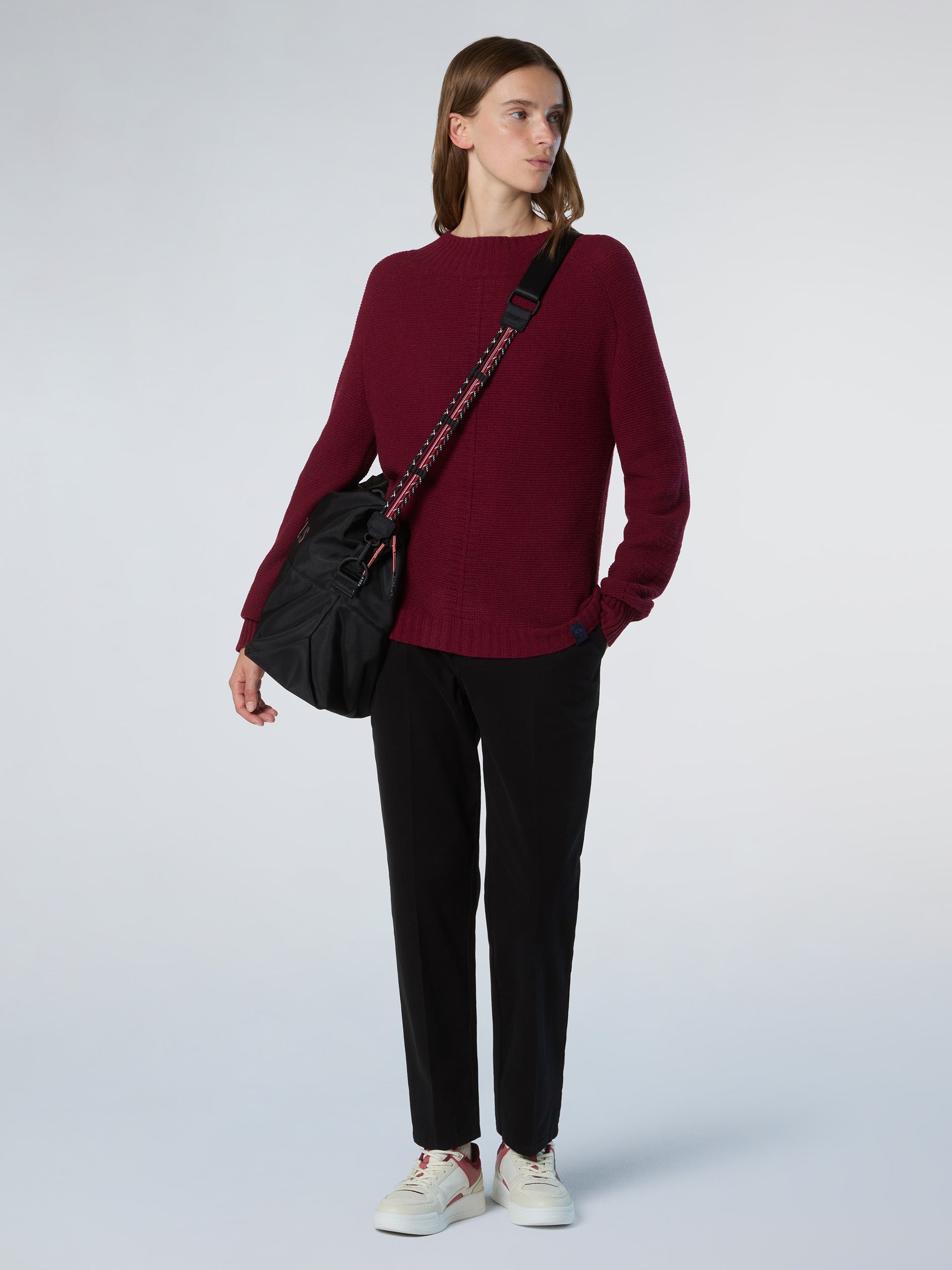 5 | Deep red | mockneck-7gg-knitwear-095512