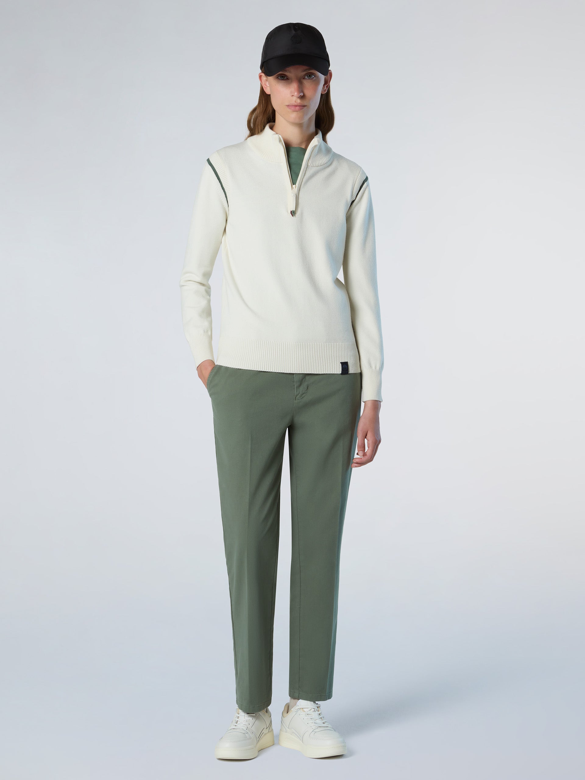 5 | Winter white | half-zip-12gg-knitwear-095517