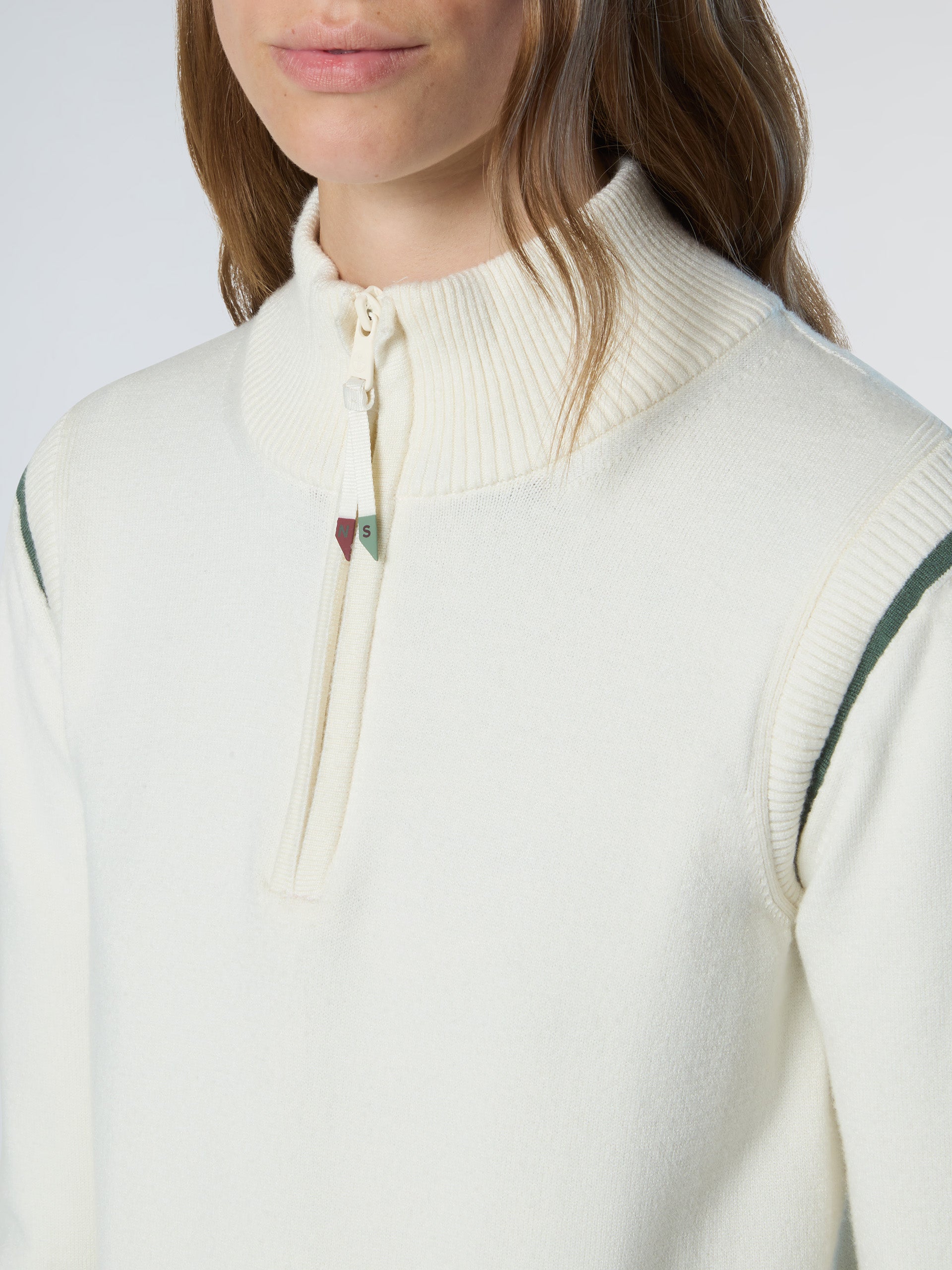 Viscose mock-neck sweater | North Sails