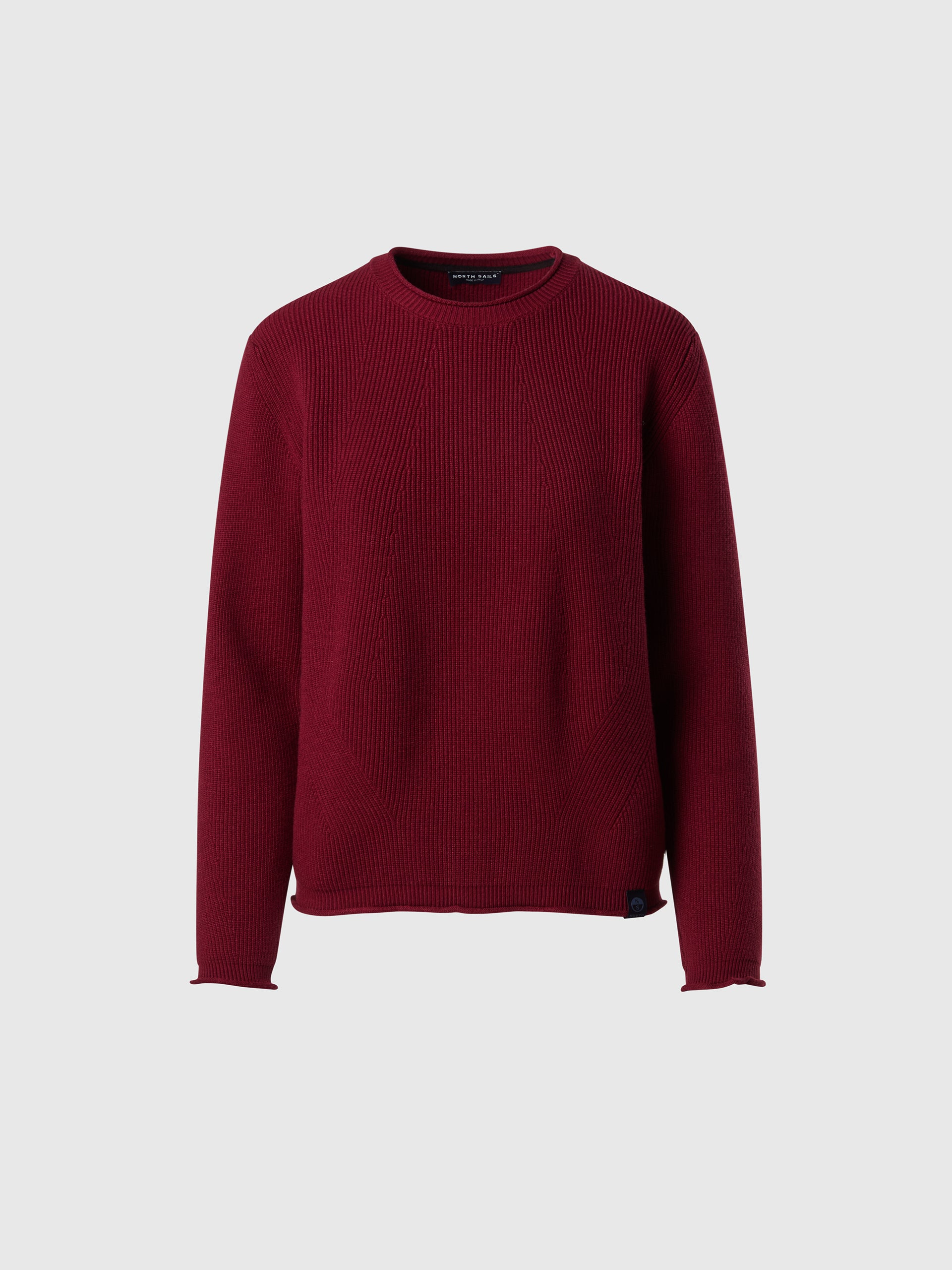 hover | Deep red | crewneck-7gg-knitwear-095521