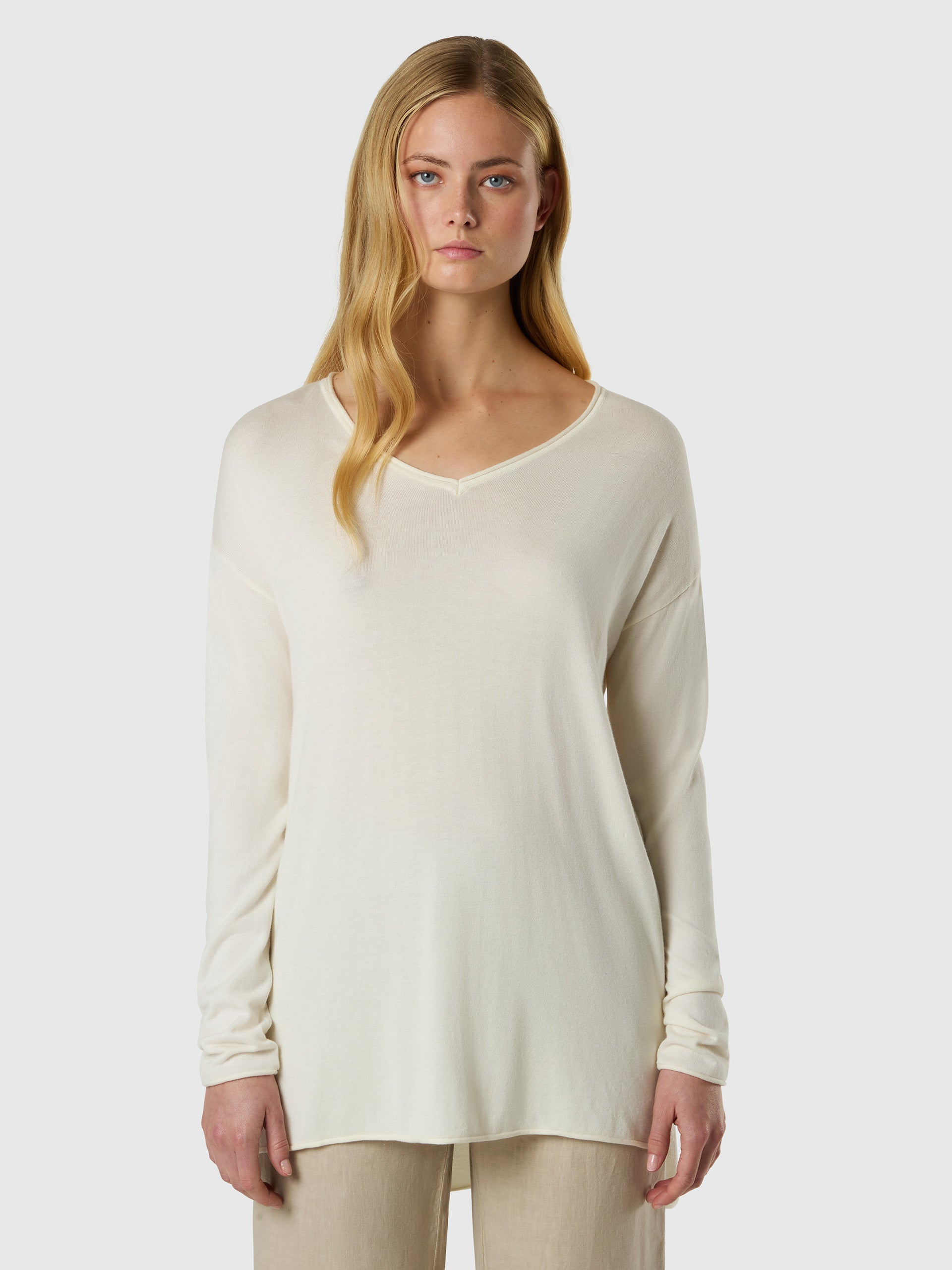 1 | Marshmallow | v-neck-12-gg-knitwear-sweatshirt-095541