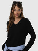 2 | Black | v-neck-12gg-knitwear-095546