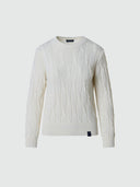 hover | Marshmallow | crew-neck--7gg-knitwear-095548