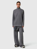 5 | Medium grey melange | turtle-neck-12gg-knitwear-095557