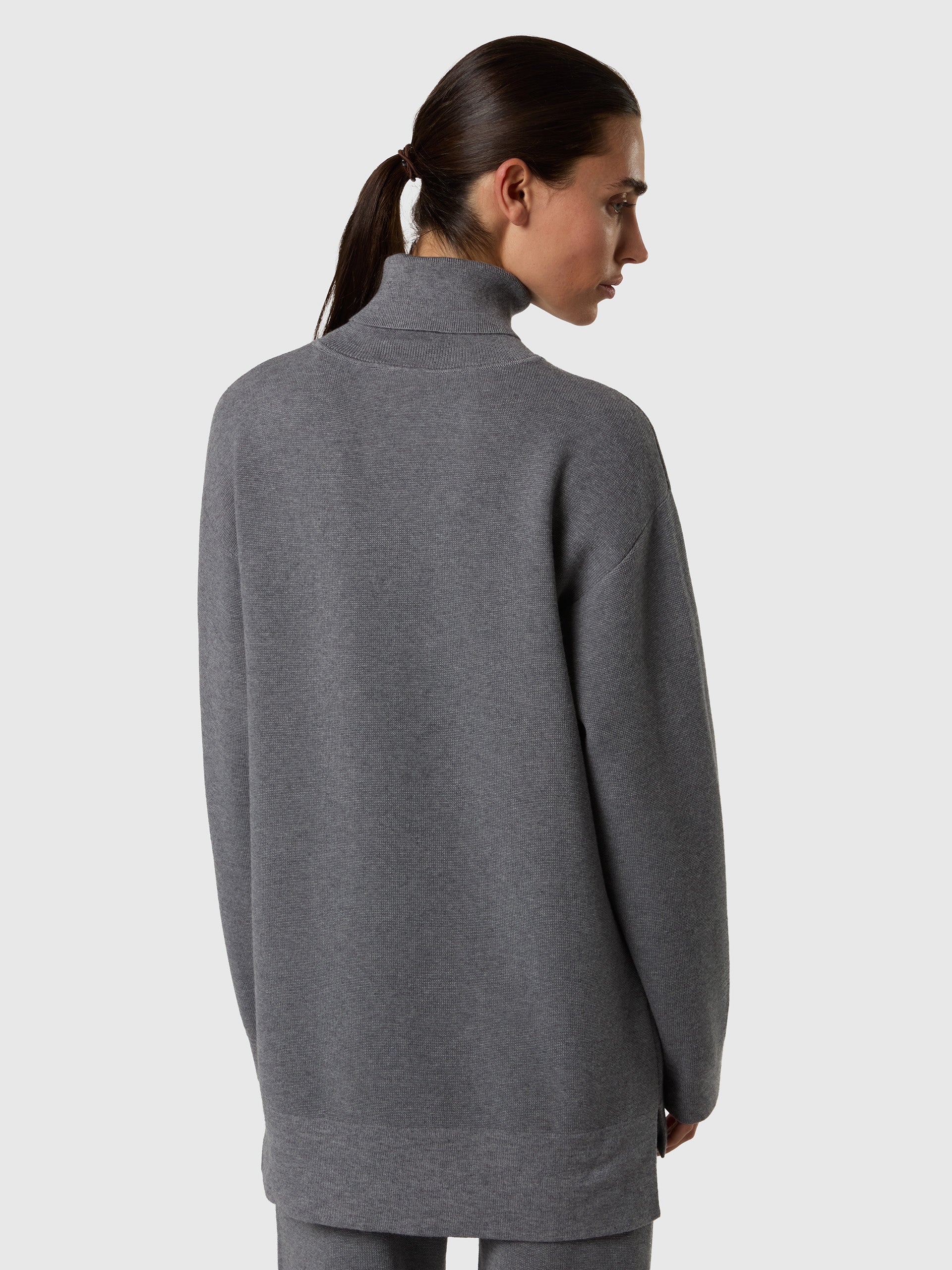4 | Medium grey melange | turtle-neck-12gg-knitwear-095557
