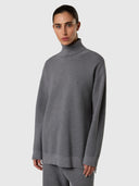 1 | Medium grey melange | turtle-neck-12gg-knitwear-095557