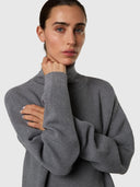 2 | Medium grey melange | turtle-neck-12gg-knitwear-095557
