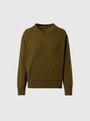 hover | Olive night | v-neck-7-gg-knitwear-095564