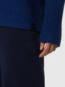 6 | Baritone blue | mockneck--5gg-knitwear-095567