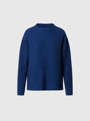 hover | Baritone blue | mockneck--5gg-knitwear-095567