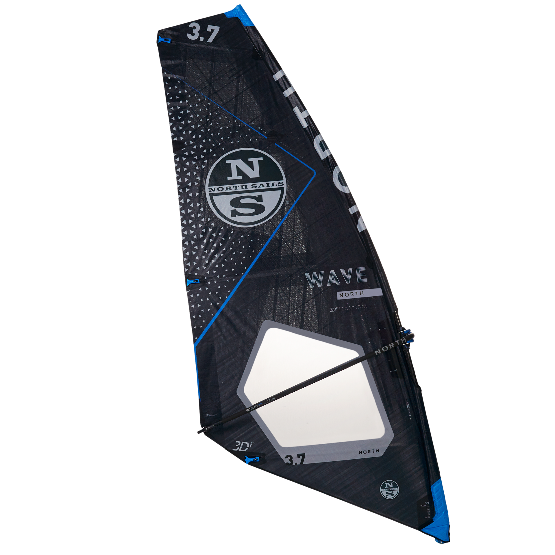 1 | Black | North Wave Windsurfing Sail