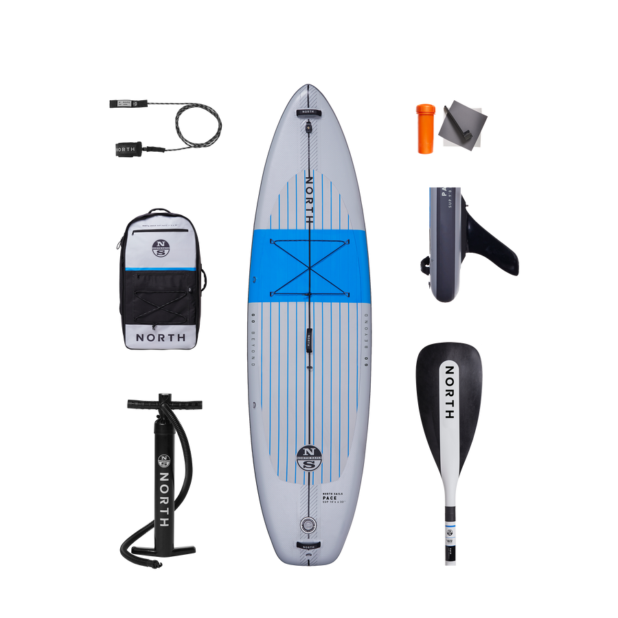 2 | Sky grey | North Pace SUP Inflatable Package