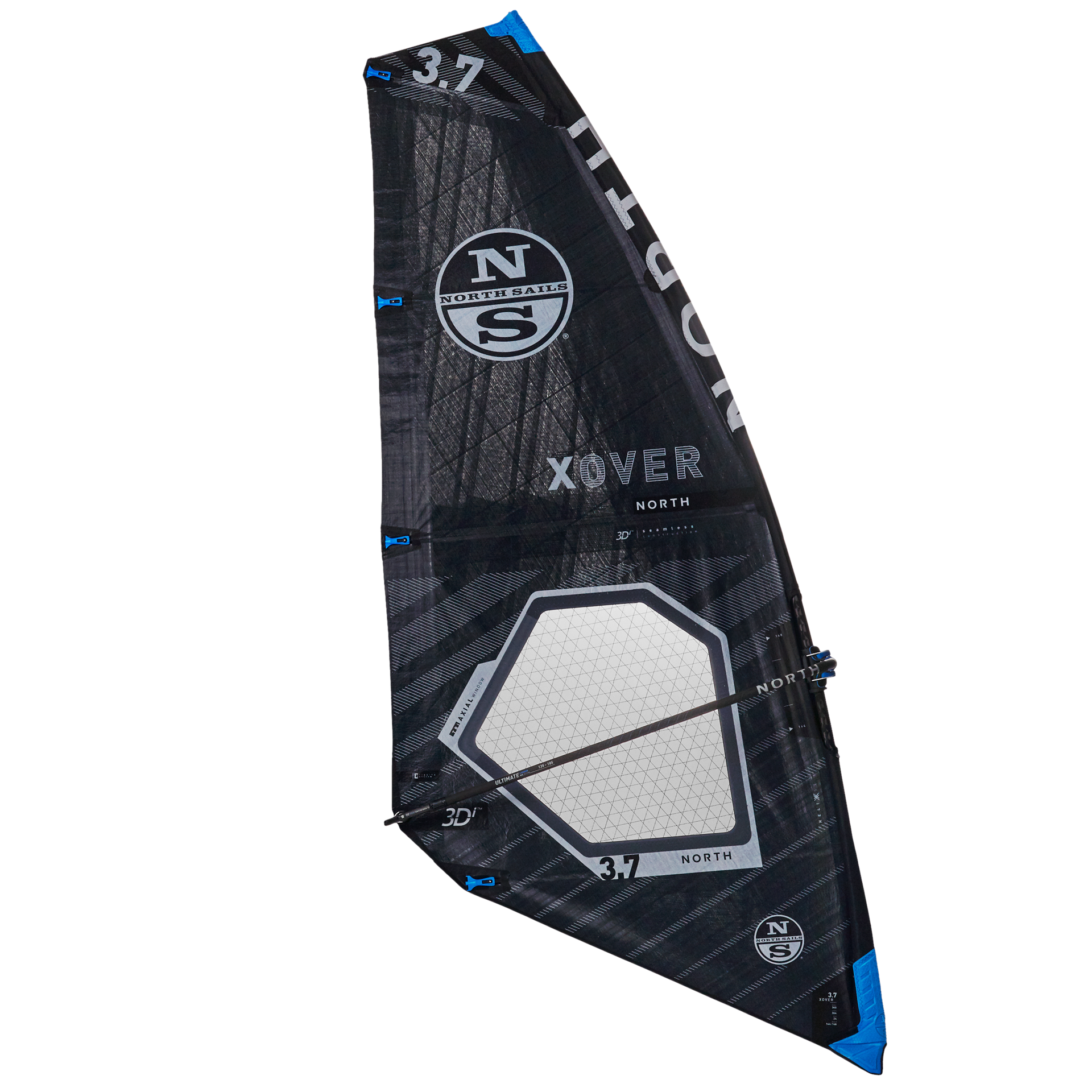 hover | Black | North X-Over Windsurfing Sail