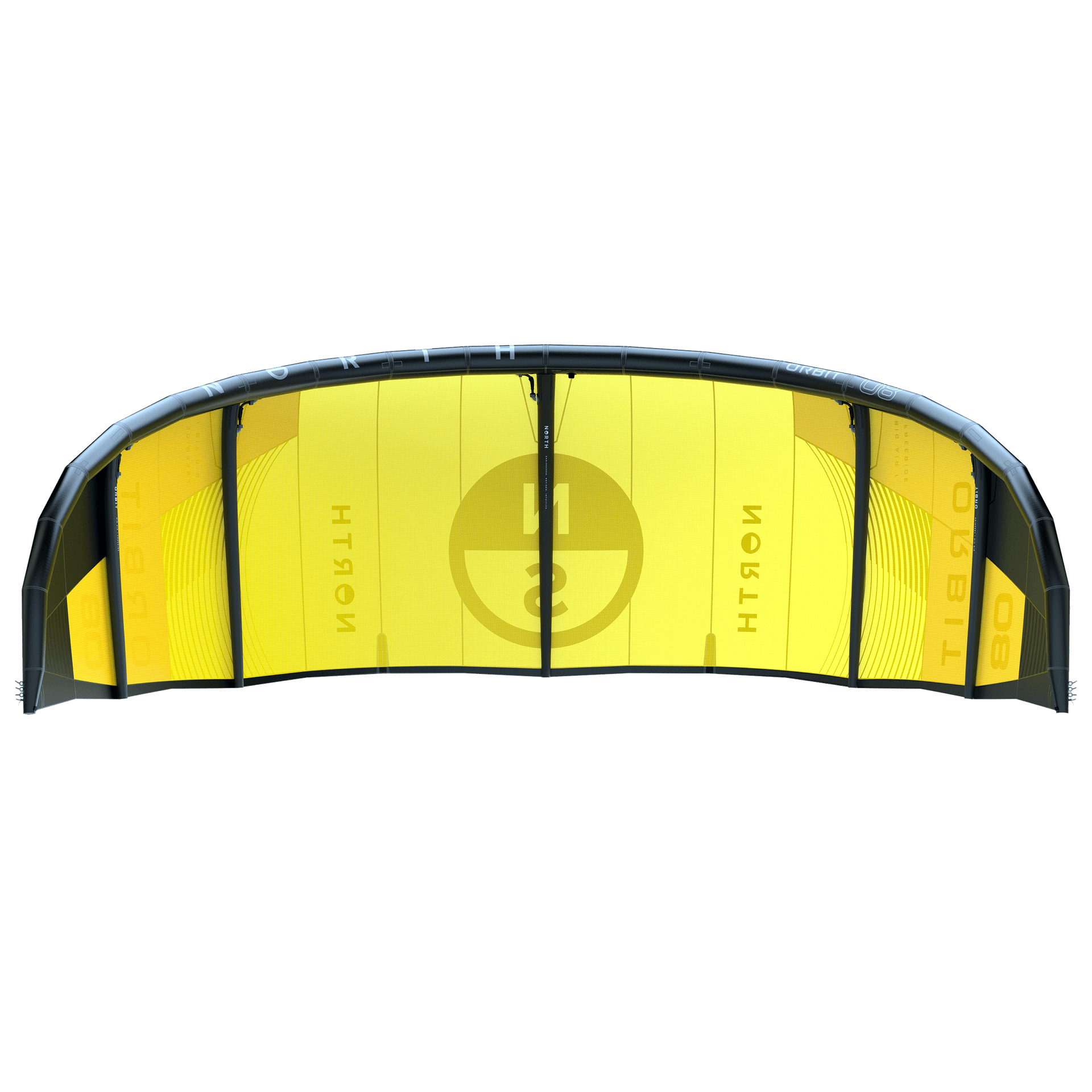 3 | Sunset Yellow | North Orbit 2024 Kitesurfing Kite