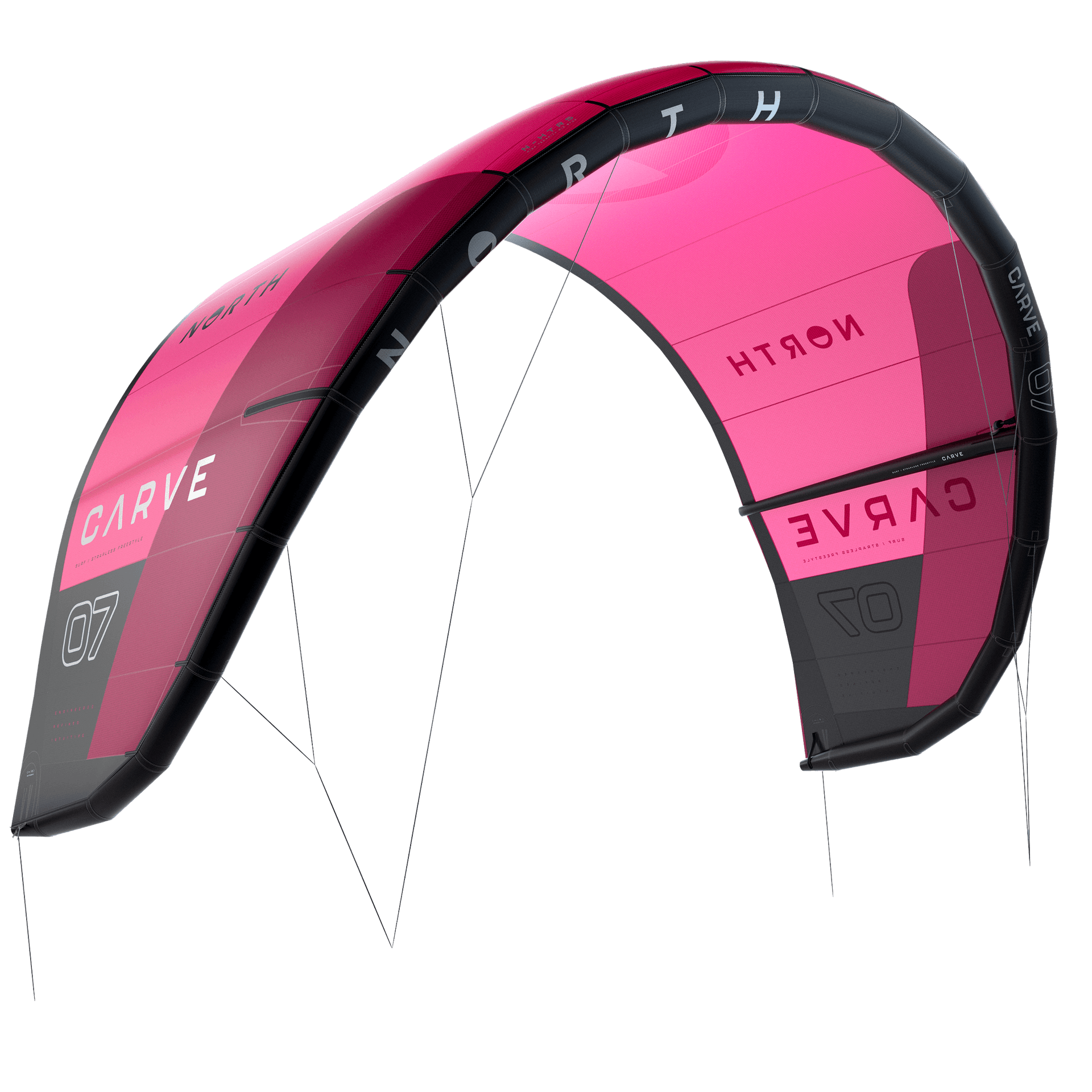 4 | Rubine Red | North Carve 2024 Wave Kite