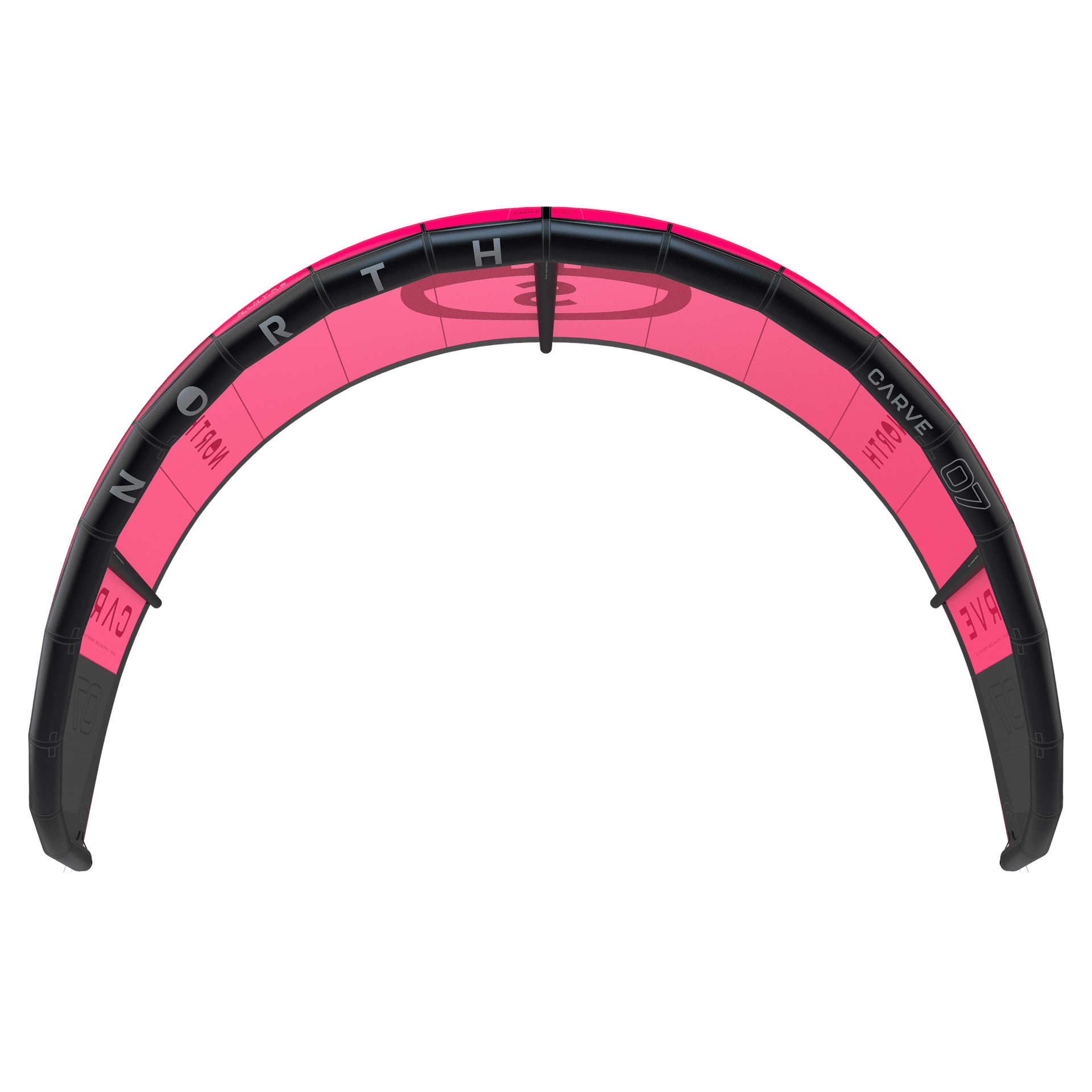 2 | Rubine Red | North Carve 2024 Wave Kite