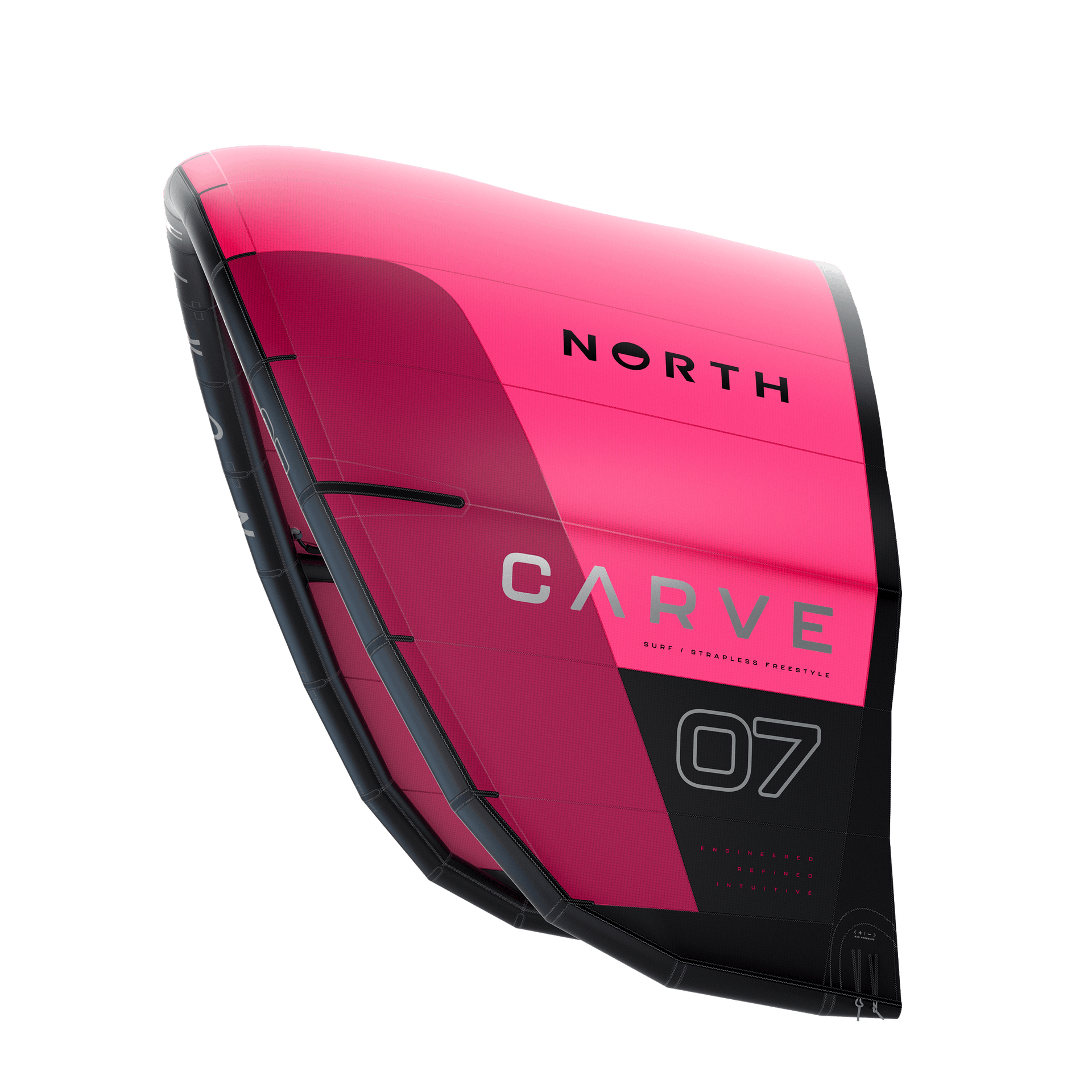 6 | Rubine Red | North Carve 2024 Wave Kite