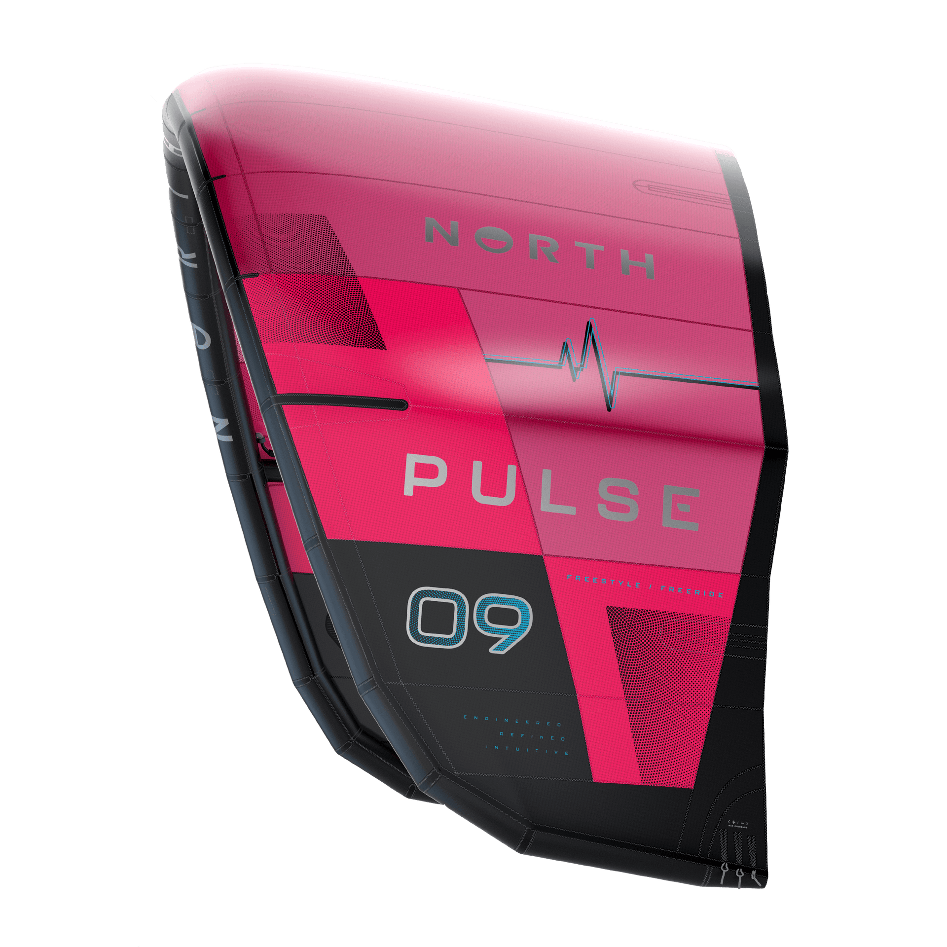 6 | Rubine Red | North Pulse 2024 Freestyle Kite