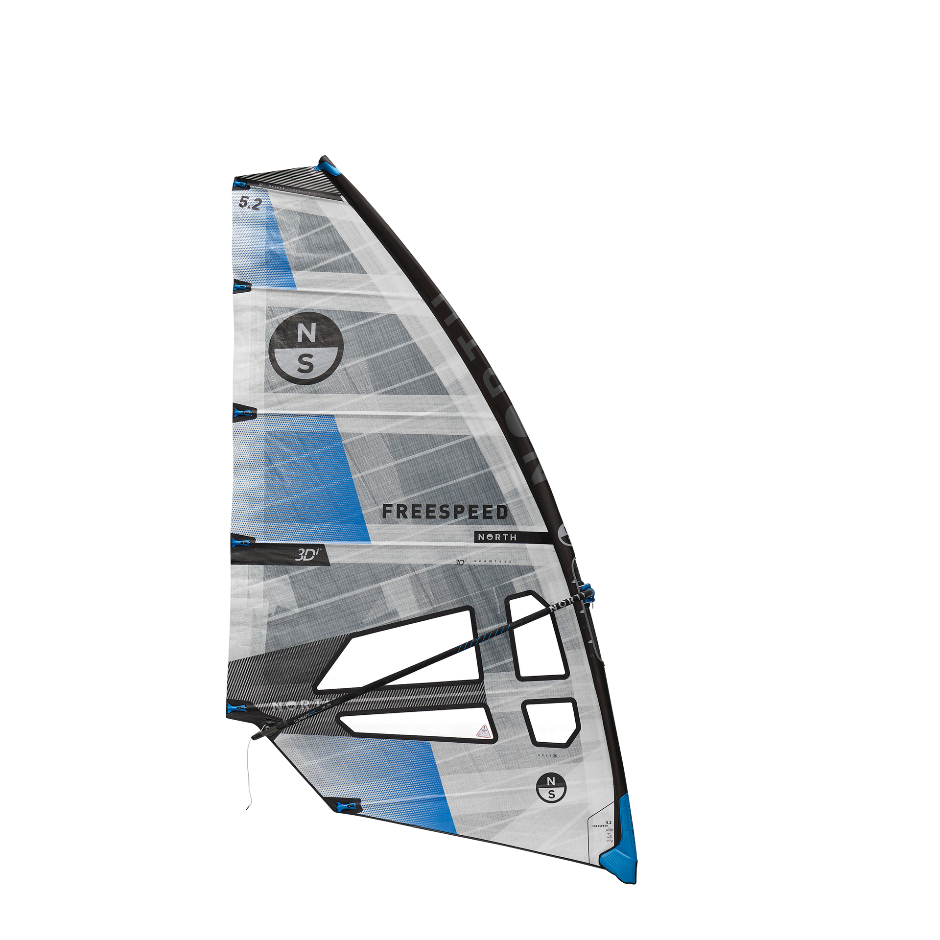 1 | White | North Free Speed Windsurfing Sail