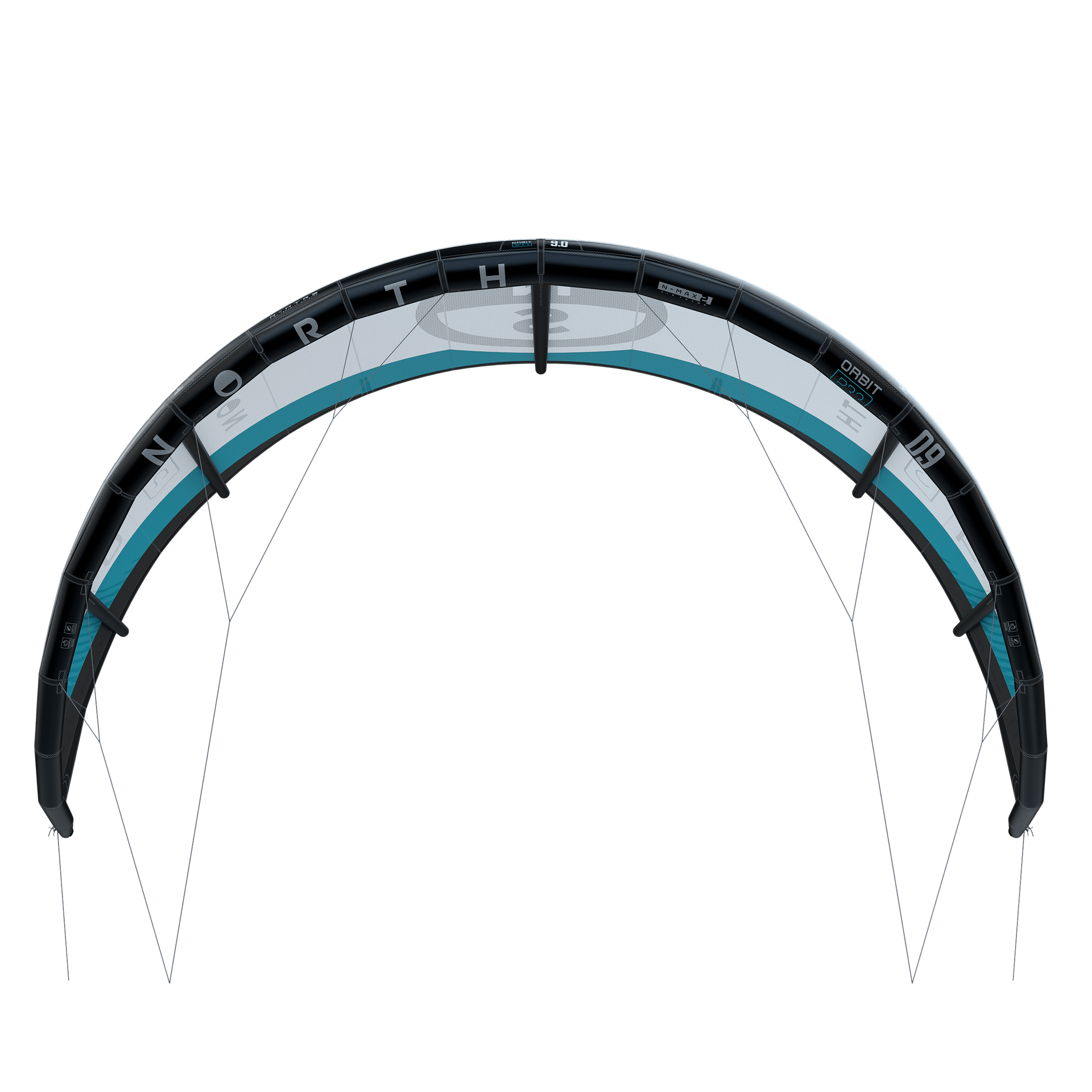 2 | White | North Orbit Pro 2025 Big Air Kite